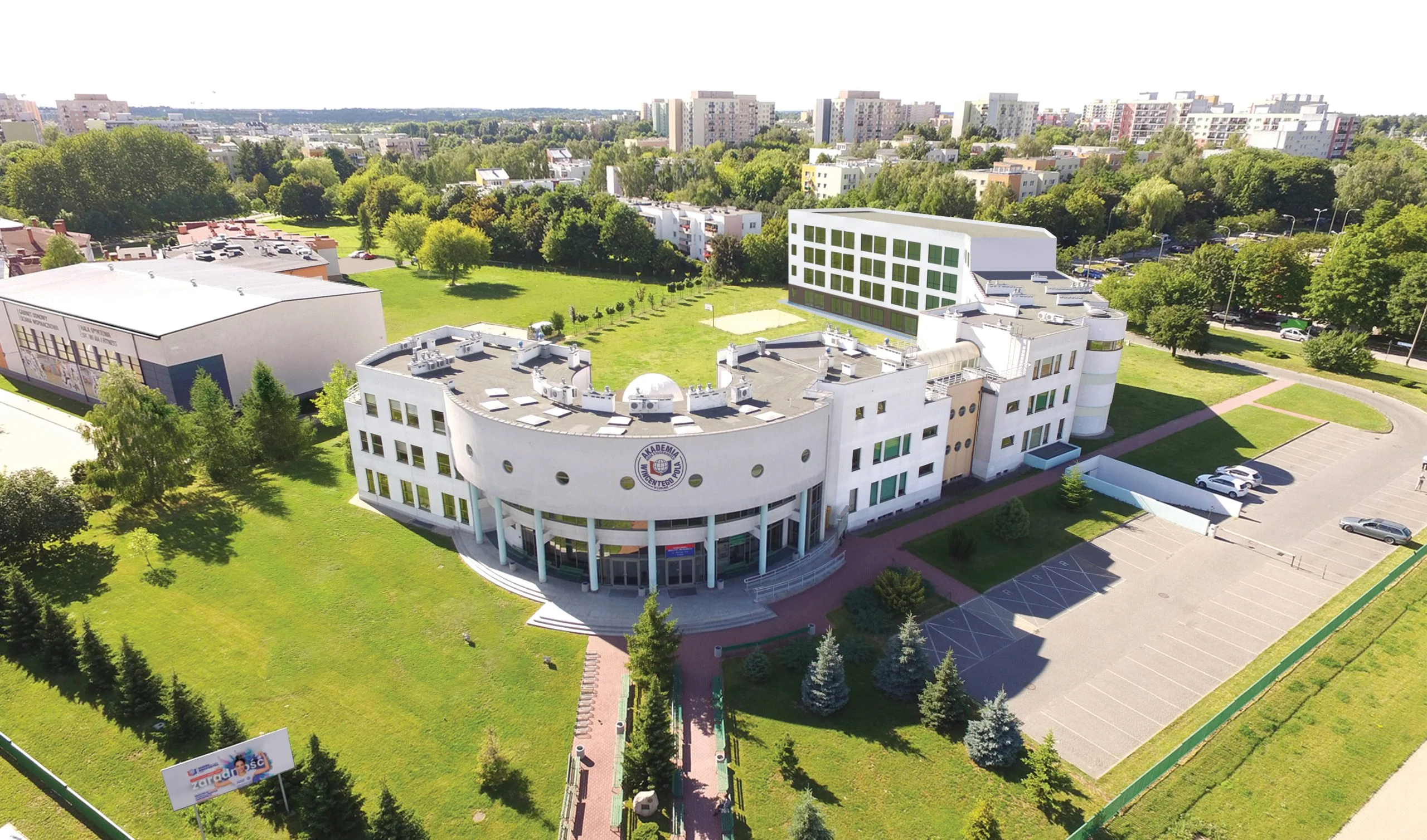 Vincentego Pola Lietišķo Zinātņu Augstskola Lublinā baners